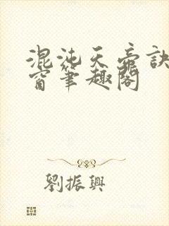 混沌天帝诀无弹窗笔趣阁封面