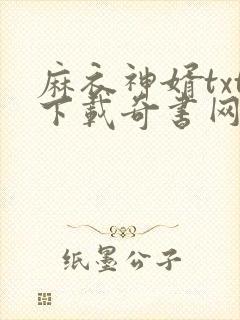 麻衣神婿txt下载奇书网