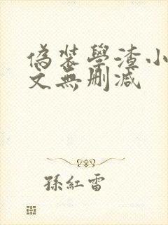 伪装学渣小说全文无删减封面