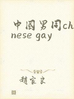 中国男同chinese gay