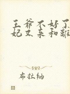 王爷不好了,王妃又来和离了