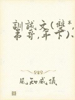训诫文(双*,弟哥,年下)小说双胞胎