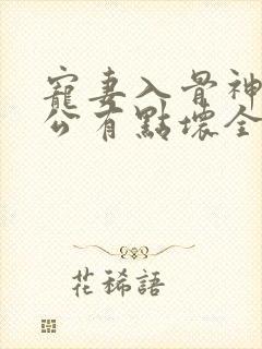 宠妻入骨神秘老公有点坏全文免费阅读