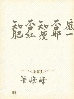 知否知否应是绿肥红瘦哪一年拍的封面