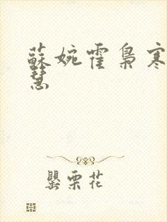 苏婉霍枭寒苏晓慧