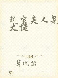 我家夫人是满级大佬