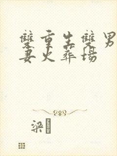 双重生双男主追妻火葬场