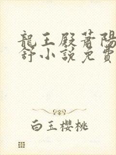 龙王殿萧阳叶云舒小说免费阅读完整版