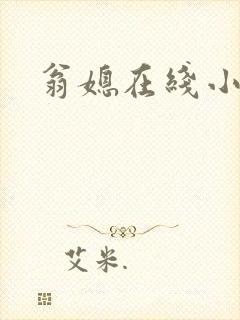 翁媳在线小说
