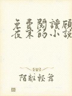 免费阅读顾婉陆夜寒的小说