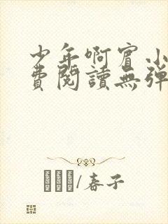 少年啊宾小说免费阅读无弹窗最新章节