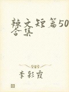 辣文短篇500合集