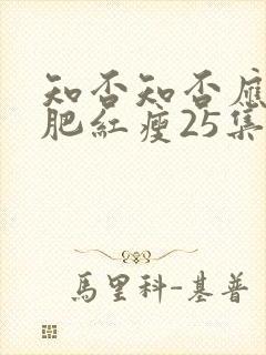 知否知否应是绿肥红瘦25集