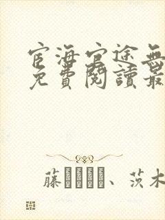 宦海官途无弹窗免费阅读最新章节