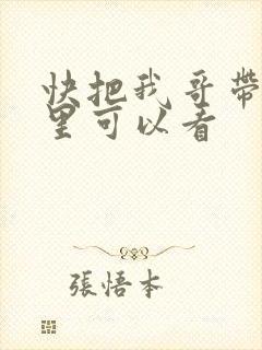 快把我哥带走哪里可以看封面