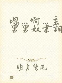 嗯…啊…主人…男男奴隶调教