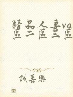 精品人妻va一区二区三区