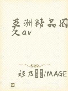 亚洲精品国产久久av