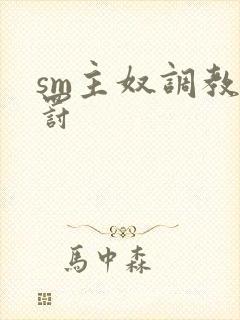 sm主奴调教惩罚