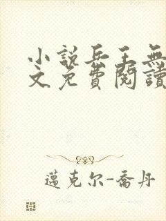 小说兵王无双全文免费阅读封面