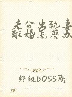 老公出轨妻子想离婚怎么办封面