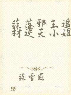 苏落邪王追妻废材逆天小姐