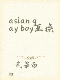 asian gay boy互操