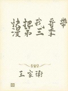 快把我哥带走动漫第三季
