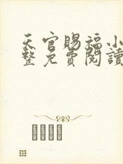 天官赐福小说完整免费阅读在线