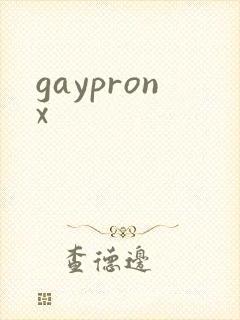 gaypronx封面