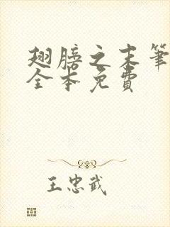 翅膀之末笔趣阁全本免费