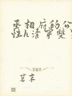 丞相府的公子双性h清穿双男主封面