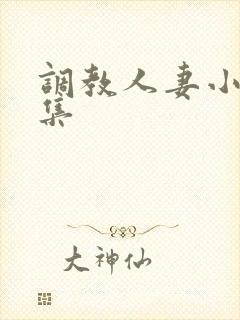 调教人妻小说合集