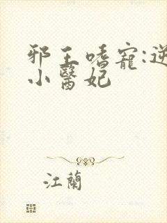 邪王嗜宠:逆天小医妃