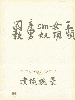 国产sm女王调教男奴视频