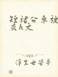 短裙公车被强好爽h文封面