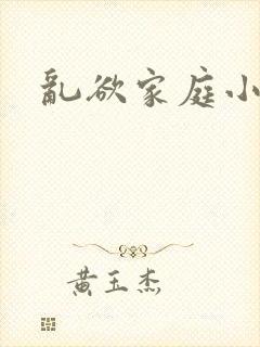 乱欲家庭小说封面