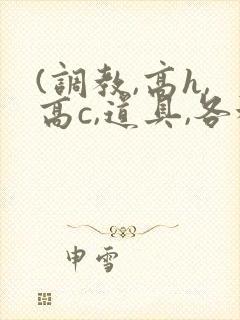 (调教,高h,高c,道具,各种play)男男小说封面