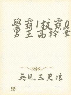 学霸1校霸0双男主高干笔趣阁