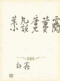 叶凡唐若雪医婿小说免费阅读