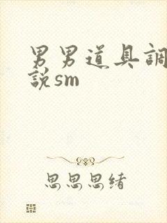 男男道具调教小说sm