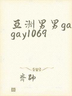 亚洲男男gaygay1069封面