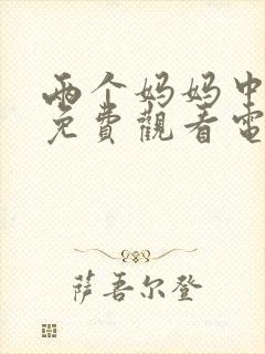 两个妈妈中文版免费观看电视剧全集