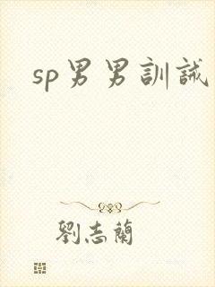 sp男男训诫文