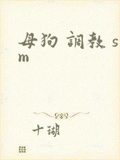 母狗 调教 sm