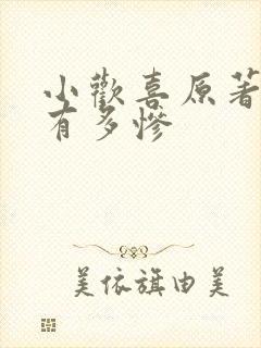 小欢喜原著结局有多惨