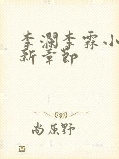 李澜李霖小说最新章节封面