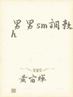 男男sm调教文h