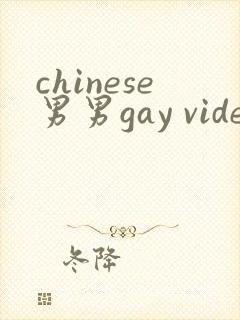 chinese男男gay video