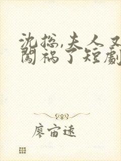 沈总,夫人又在闯祸了短剧免费观看